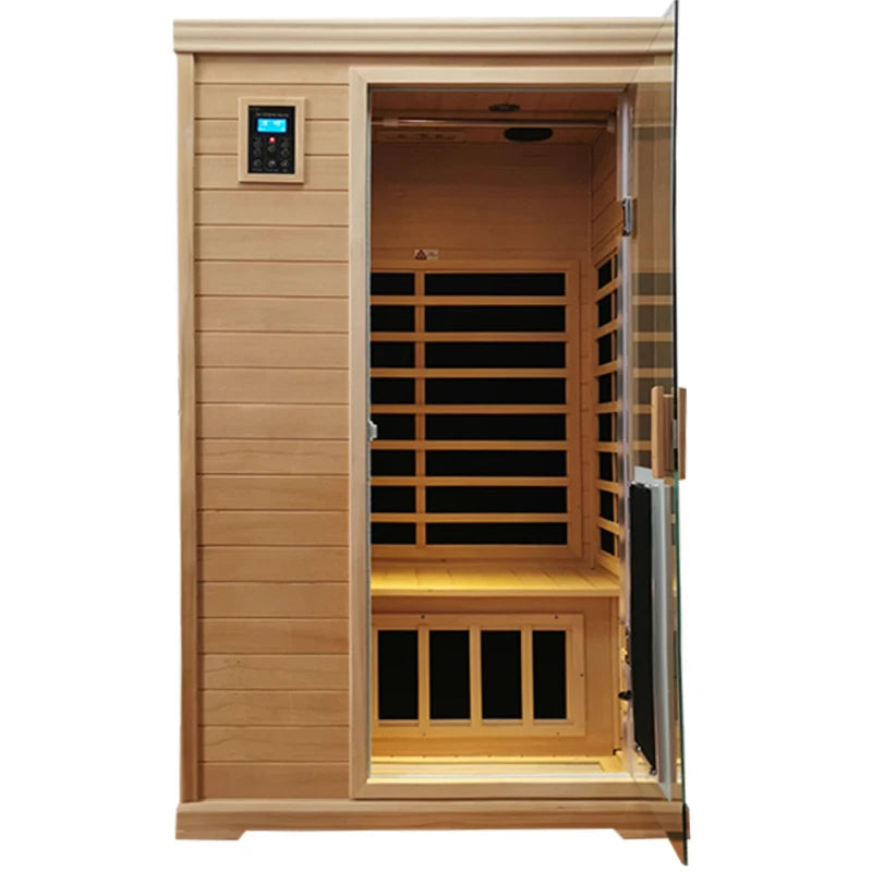 Two person infrared sauna